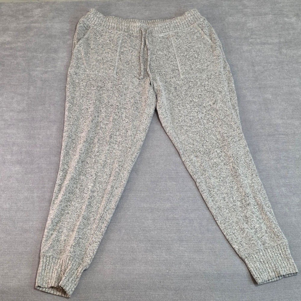 Soma Sunday Pants Size S Women Gray Marl Joggers Loungewear Athleisure soft Cozy